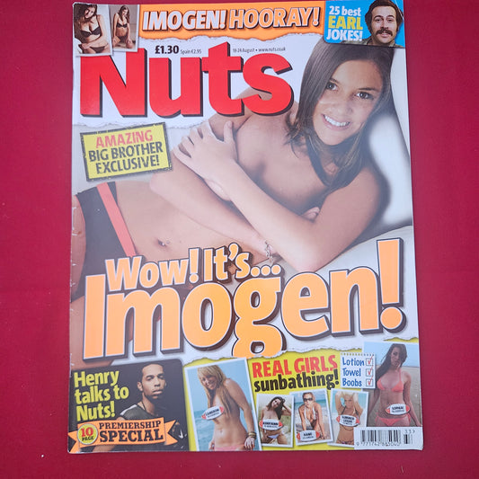 Nuts Magazine 18-24 August 2006 (1220) Imogen Thomas Big Brother Thierry Henry