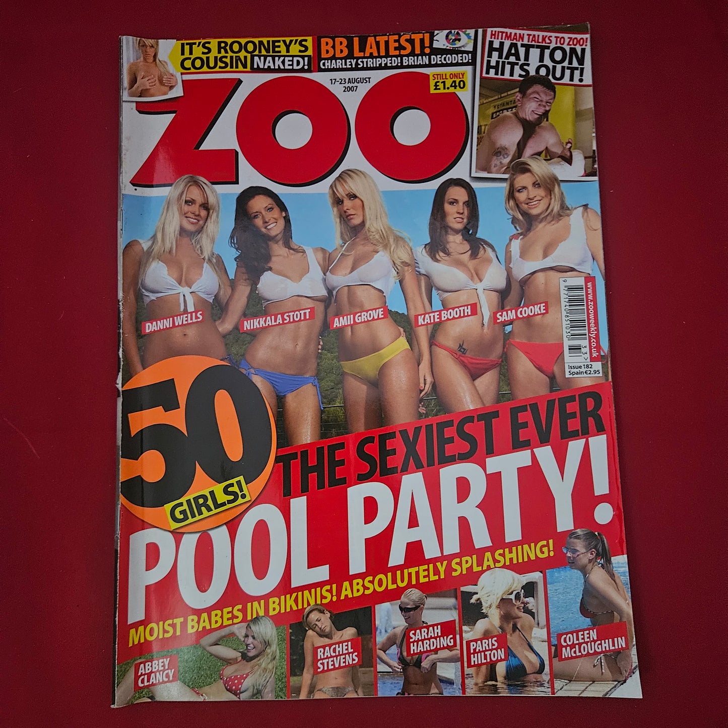 ZOO Magazine 17-23 August 2007 POSTER Danni Wells Nikkala Stott Amii Grove