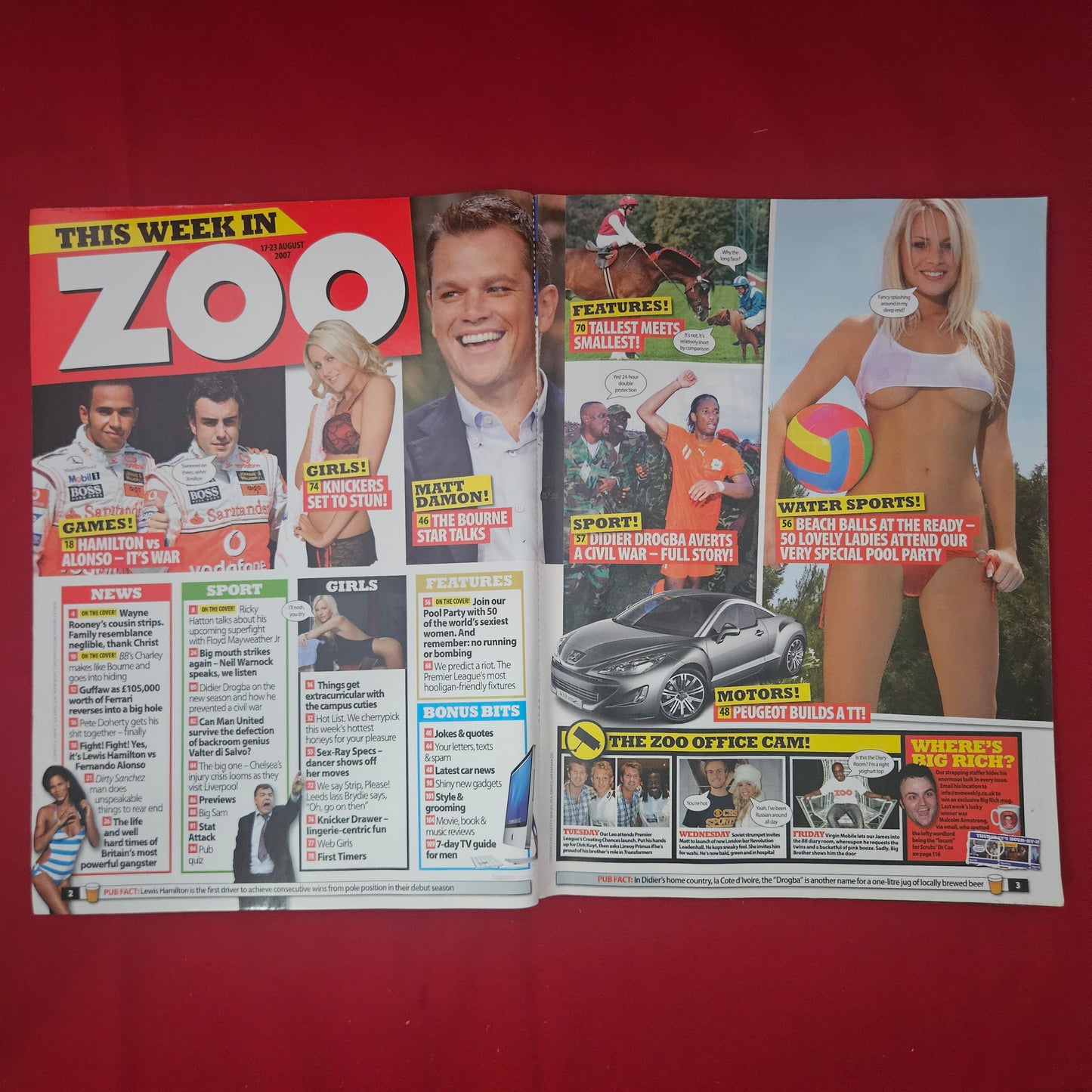 ZOO Magazine 17-23 August 2007 POSTER Danni Wells Nikkala Stott Amii Grove