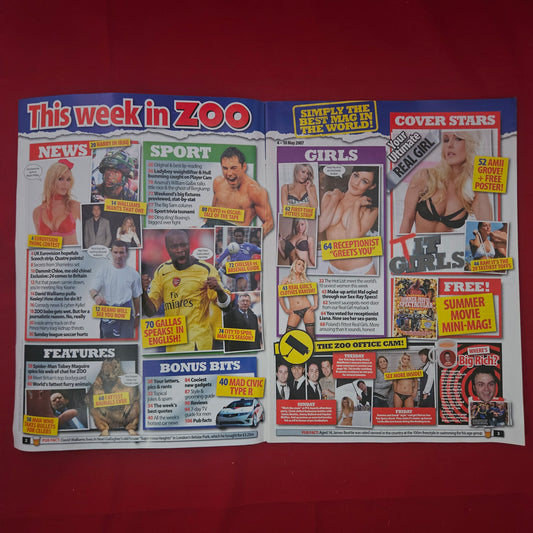 ZOO Magazine 4-10 May 2007 (1221) Amii Grove POSTER