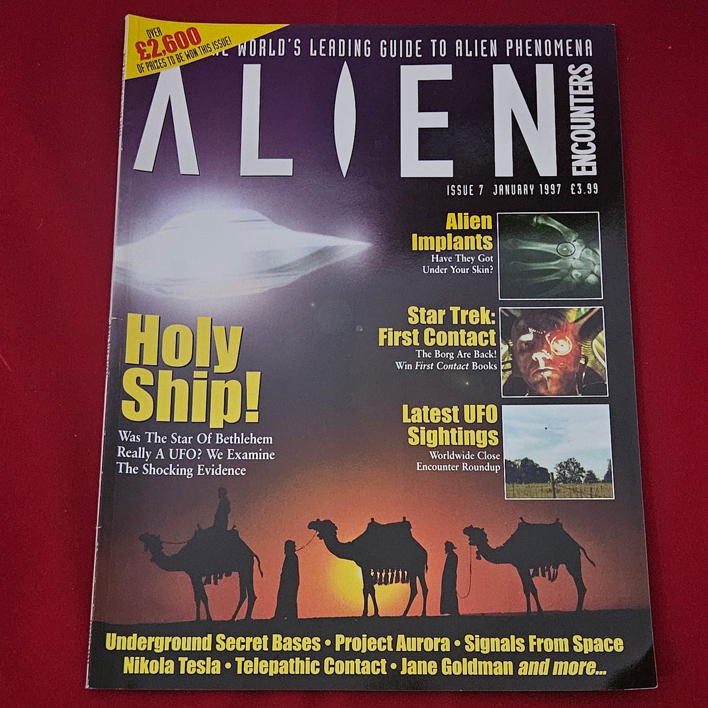 Alien Encounters Magazine Issue 7 January 1997 (1222) Star Trek First Contact Implants