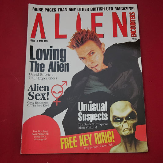 Alien Encounters Magazine Issue 10 April 1997 (1222) David Bowie Alien Sex Rudloe Manor