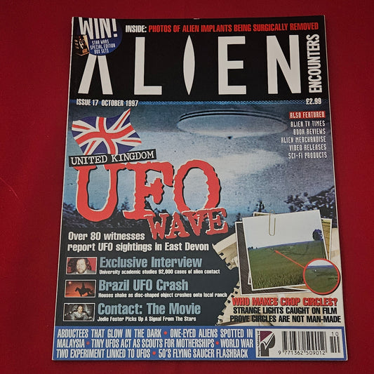 Alien Encounters Magazine Issue 17 October 1997 (1222) UK UFO Wave Brazil Crash Contact