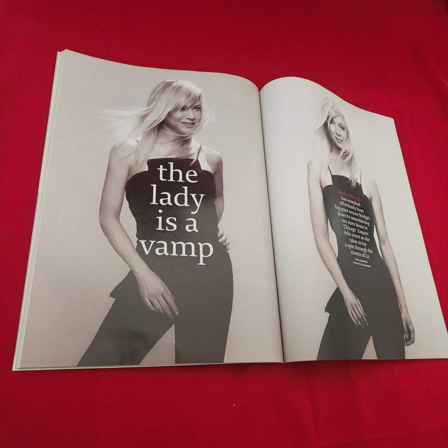 Esquire Magazine February 2003 (1224) Renée Zellweger Heidi Klum Gangs of LA
