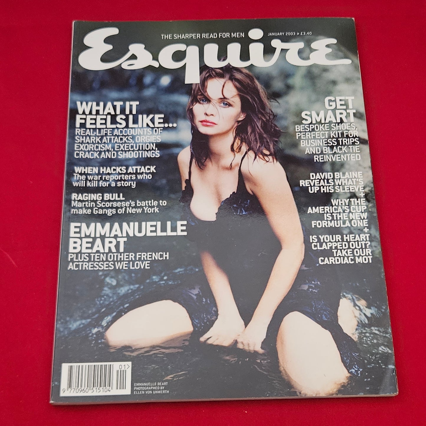 Esquire Magazine January 2003 (1224) Emmanuelle Beart David Blaine Gangs of New York