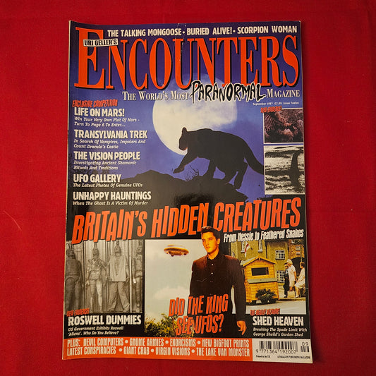 Uri Geller's Encounters Magazine September 1997 (1226) Britain's Hidden Creatures