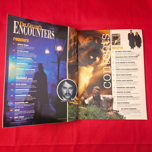 Uri Geller's Encounters Magazine January 1997 (1226) Angels Borley Rectory X-Files