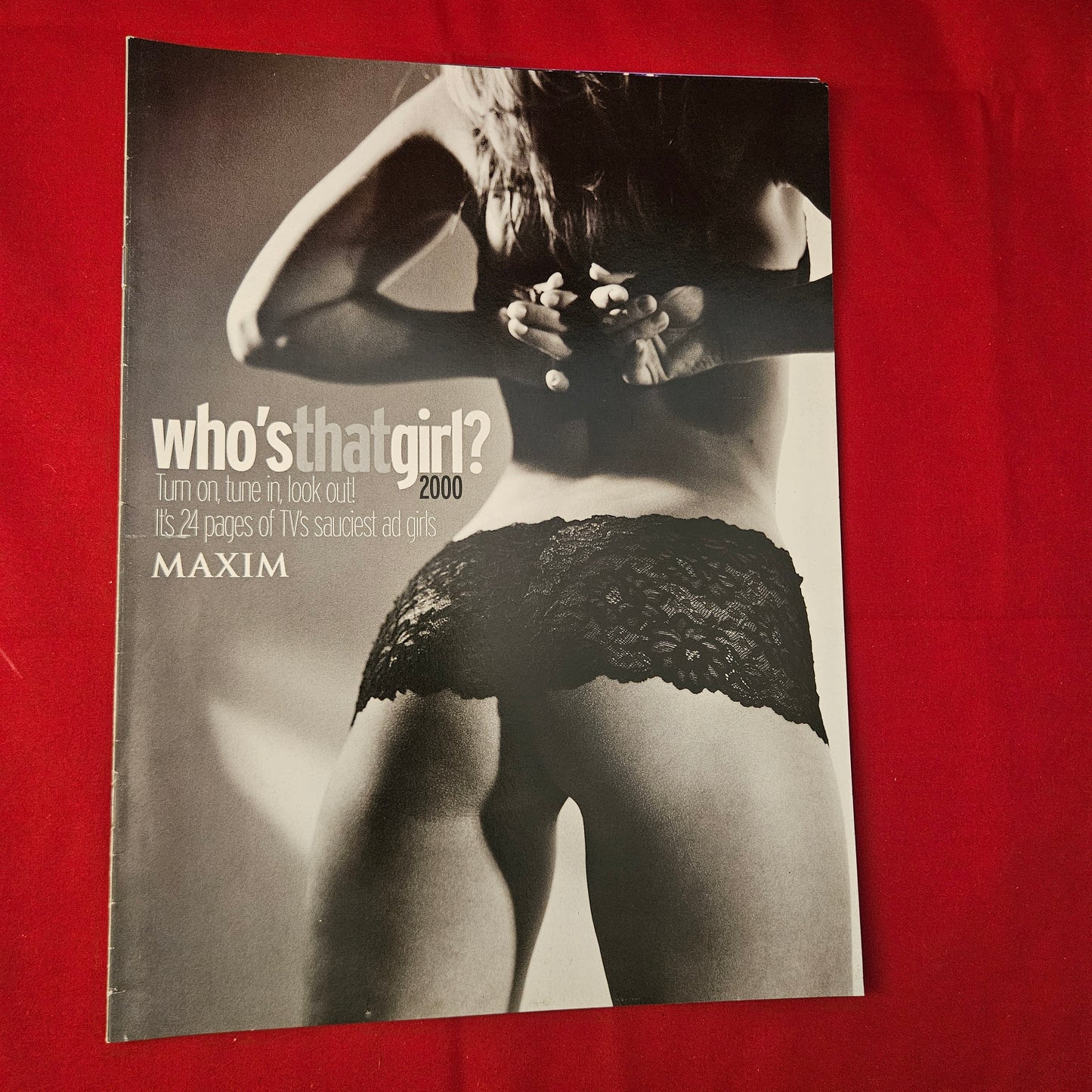 Maxim Magazine (1228) Who's That Girl Supplement Top 20 Sexiest Ad Babes