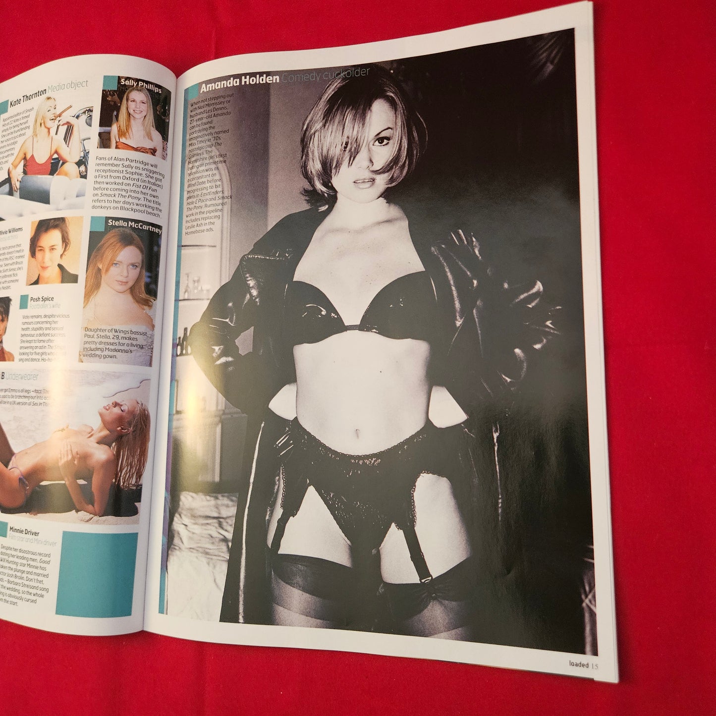 Loaded Magazine Britain's Most Wanted Supplement (1228) Kelly Brook Amanda Holden