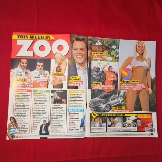 Zoo Magazine 17-23 August 2007 (1229) POSTER Danni Wells Nikkala Stott Amii Grove