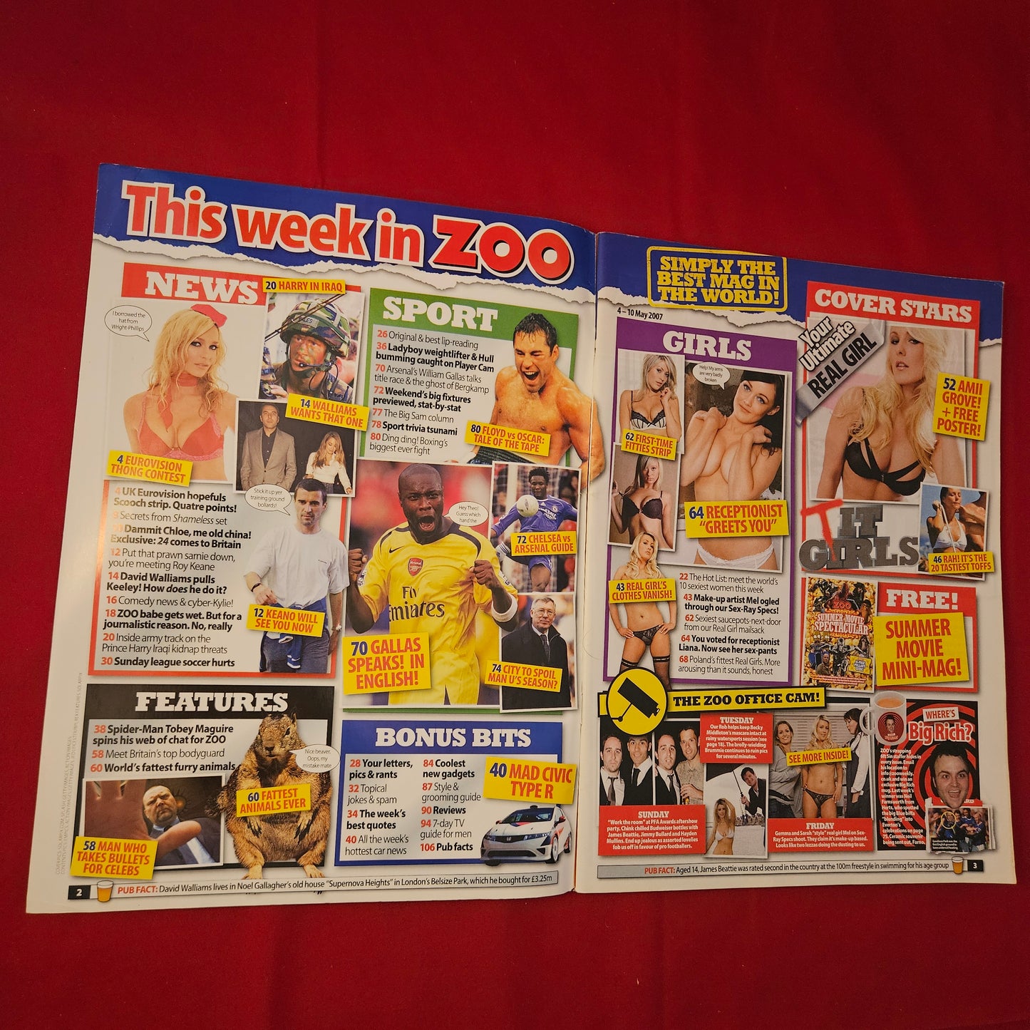 Zoo Magazine 4-10 May 2007 (1229) Amii Grove Emily Blunt Peaches Geldof