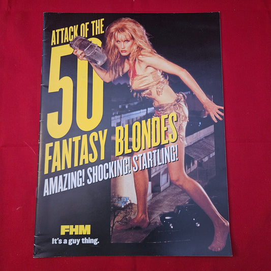 FHM Attack of the 50 Fantasy Blondes Supplement (BB009) Cameron Diaz 1996 Rare
