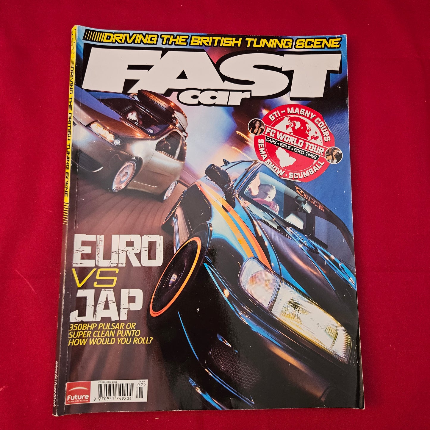 Fast Car Magazine February 2009 Issue 273 (1231) Sophie Reade Euro vs Jap Tuning