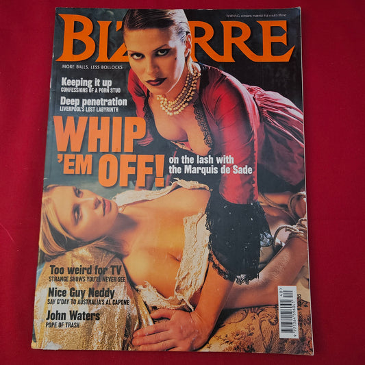 Bizarre Magazine December 2000 Issue 40 (1233) The de Sade Issue John Waters