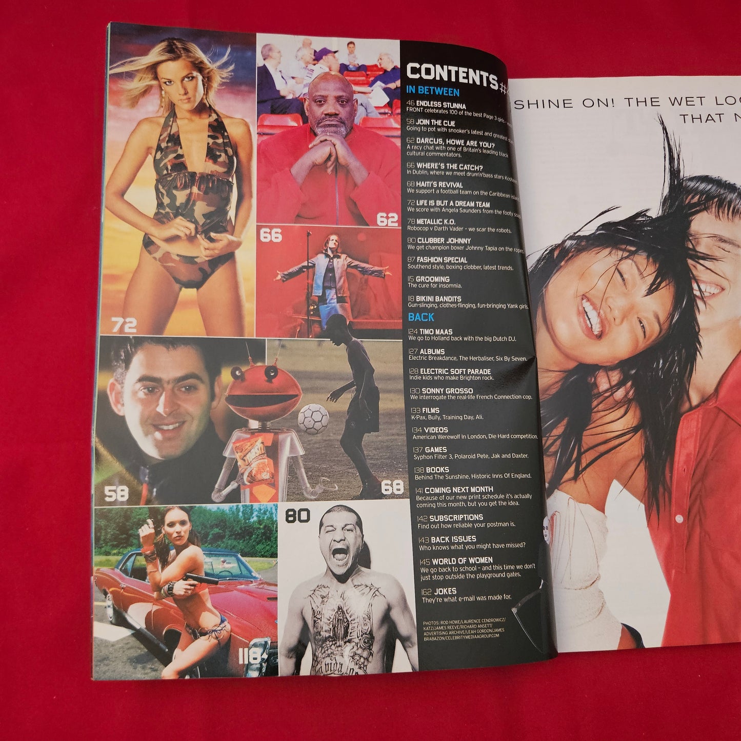 Front Magazine April 2002 Issue 42 (1233) Leilani Dowding Jo Lawden Page 3 100