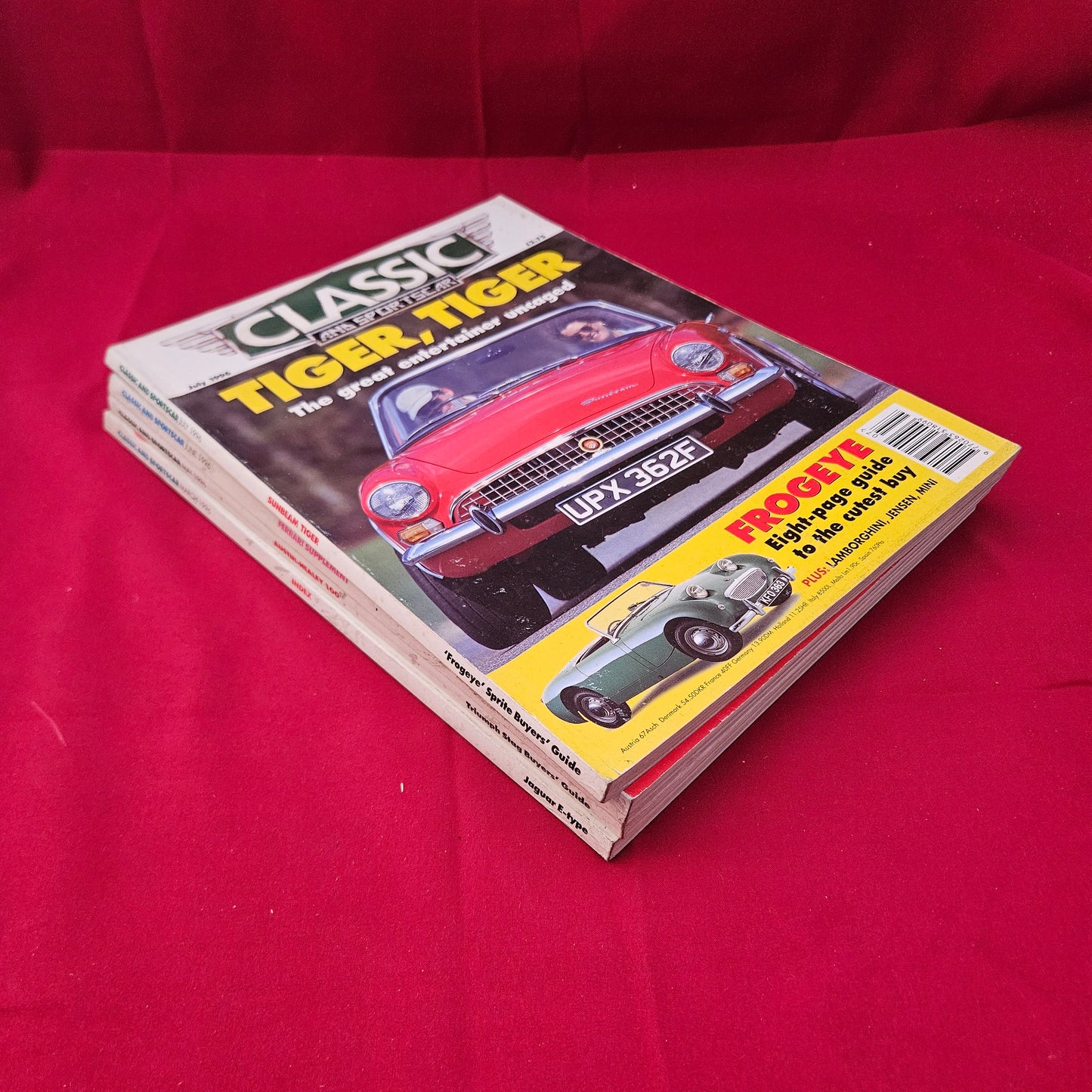 BUNDLE 4x CLASSIC AND SPORTSCAR Magazines 1996 Job Lot - Ferrari Special (BJL0115)