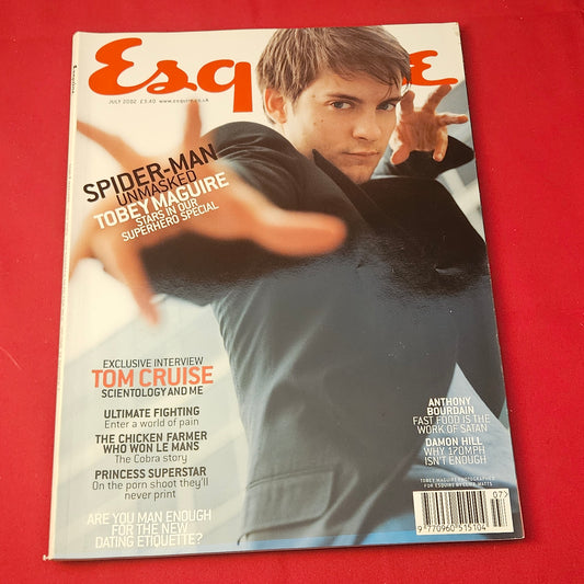 Esquire Magazine July 2002 (1234) Tobey Maguire Spider-Man Tom Cruise