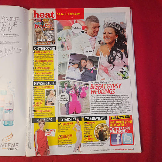 Heat Magazine 29 January – 4 February 2011 (1236) Katie Price Alex Reid Big Fat Gypsy Weddings