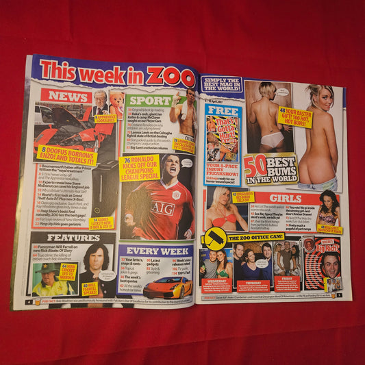 ZOO Magazine 6-12 April 2007 (1236) Gemma Atkinson Abbey Clancy Michelle Marsh