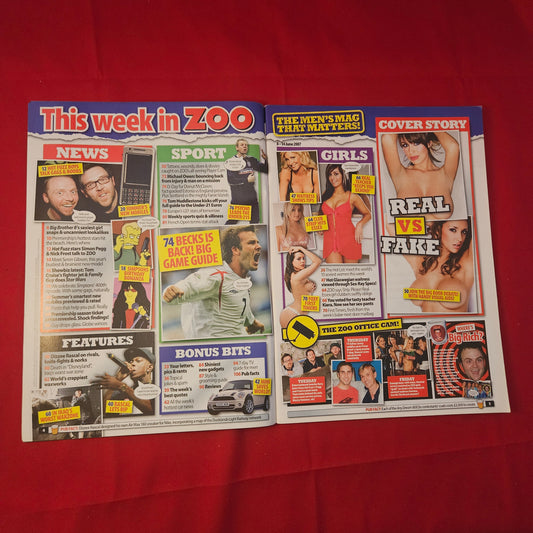 ZOO Magazine 8-14 June 2007 (1236) Sam Cooke Tanya Robinson Sophie Howard