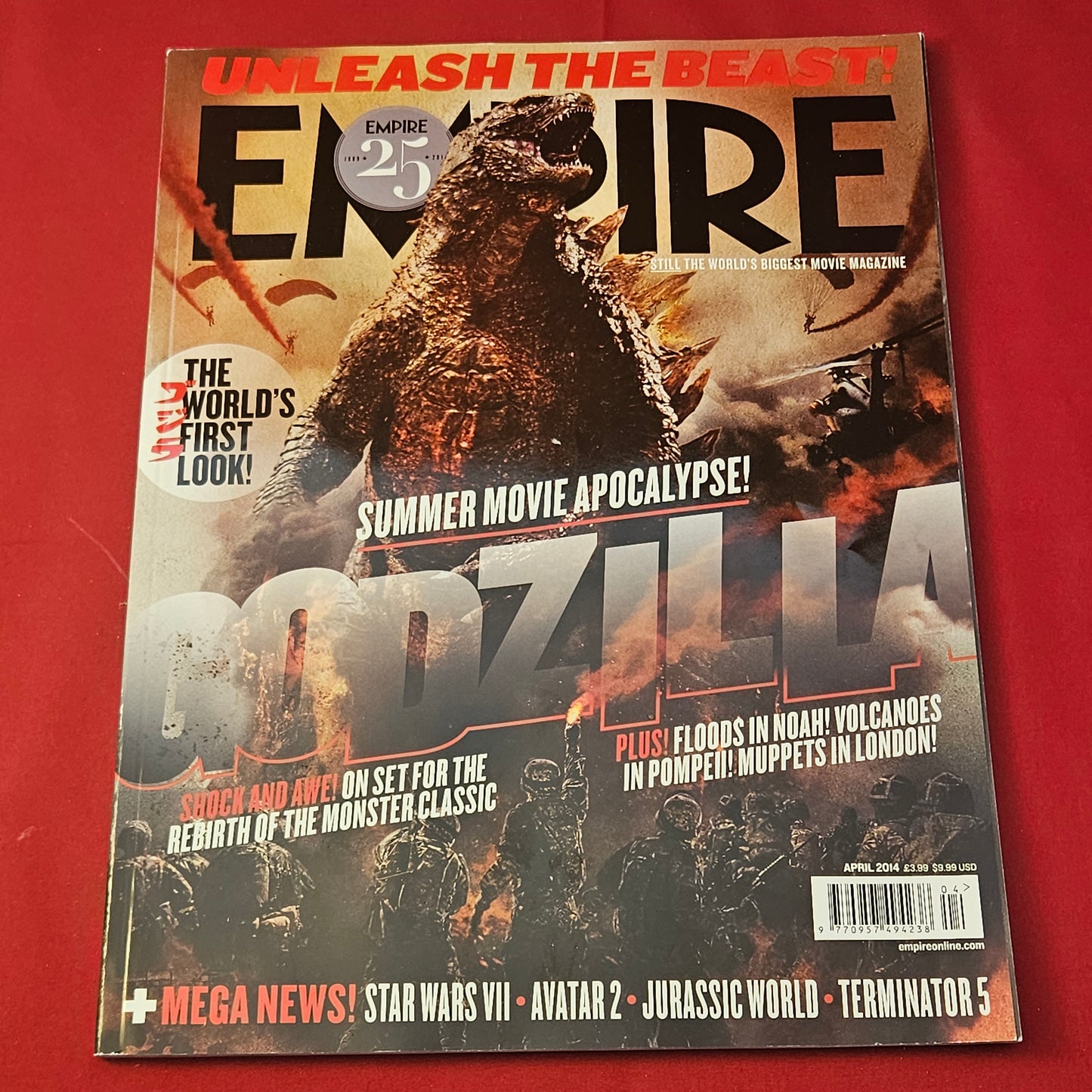 Empire Magazine April 2014 (1179) Godzilla First Look Bryan Cranston Aaron Paul