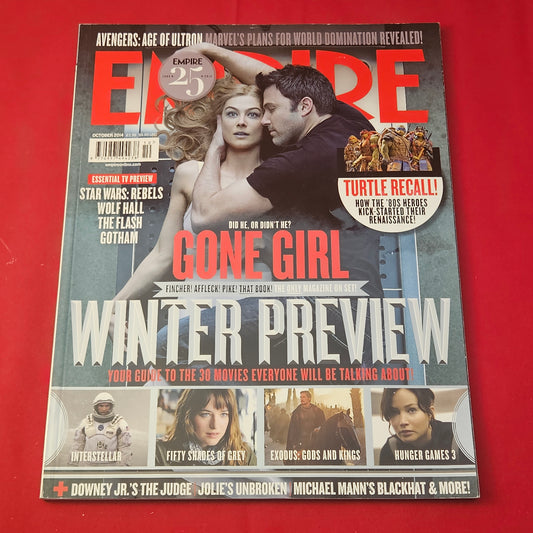 Empire Magazine October 2014 (1179) Gone Girl Ben Affleck Winter Preview TMNT