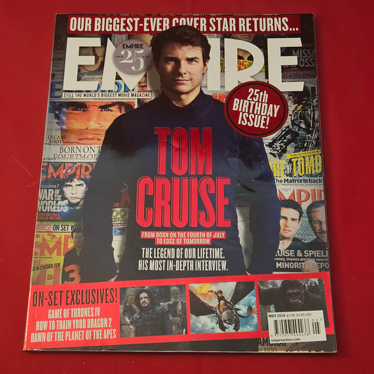 Empire Magazine May 2014 (1179) Tom Cruise Edge Of Tomorrow 25th Birthday Issue