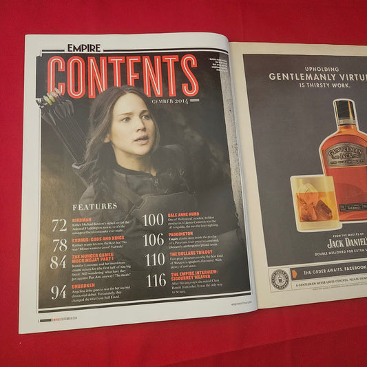 Empire Magazine December 2014 (1179) Hunger Games Mockingjay Jennifer Lawrence Weaver