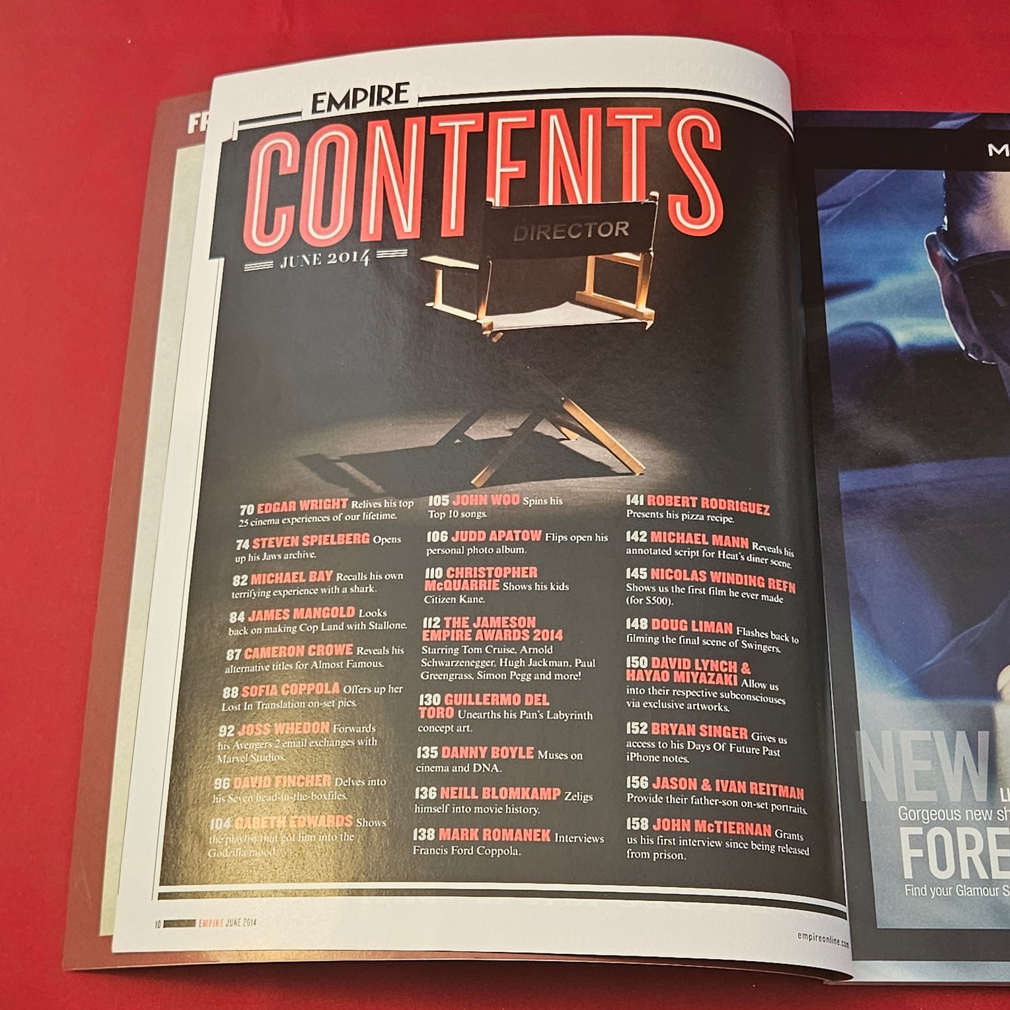 Empire Magazine June 2014 (1179) Issue 300 The Directors' Cut Spielberg Fincher