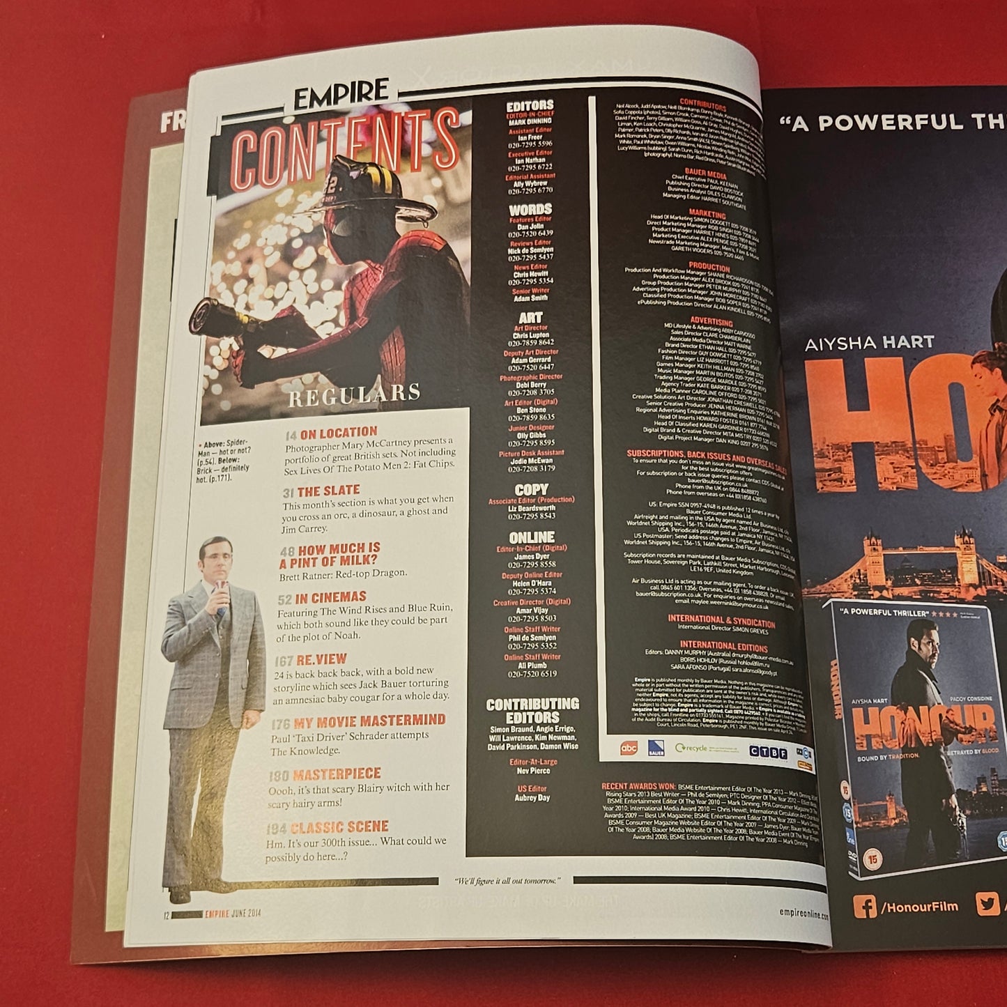 Empire Magazine June 2014 (1179) Issue 300 The Directors' Cut Spielberg Fincher