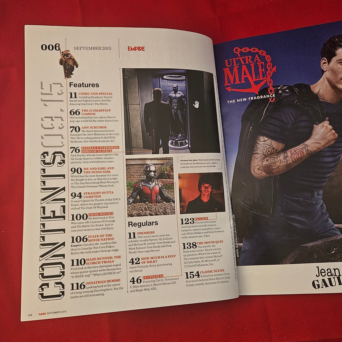 Empire Magazine September 2015 (1180) Ben Affleck Henry Cavill Amy Schumer