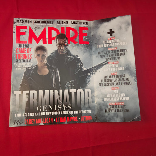 Empire Magazine May 2015 (1180) Arnold Schwarzenegger Emilia Clarke Kit Harington