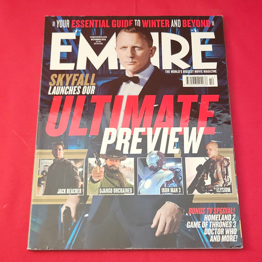 Empire Magazine October 2012 (1182) Issue 280 Skyfall James Bond Matt Smith
