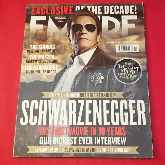 Empire Magazine November 2012 (1182) Arnold Schwarzenegger Exclusive Interview