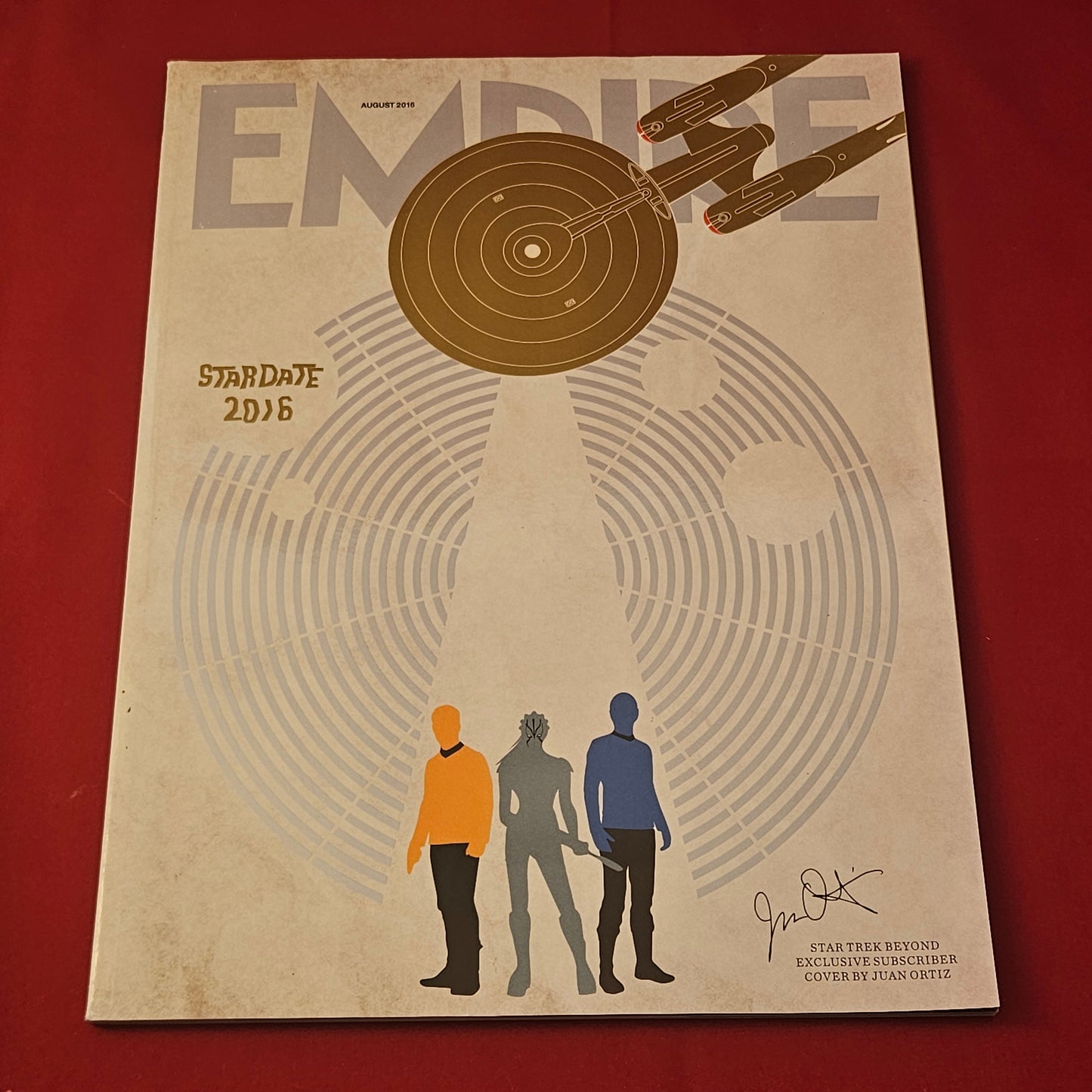 Empire Magazine August 2016 (1183) Star Trek Beyond Cover Christopher Walken