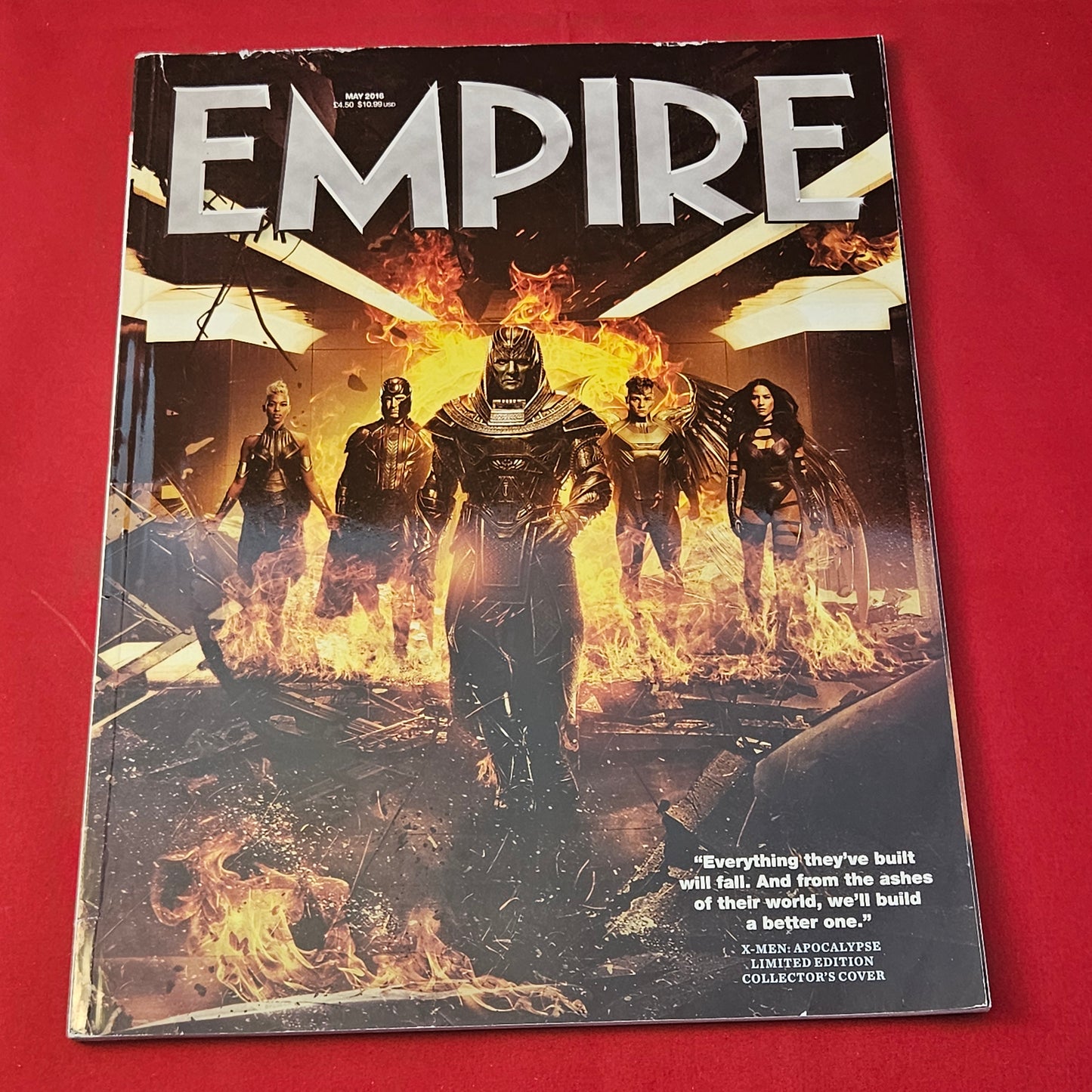 Empire Magazine May 2016 (1183) X-Men Apocalypse Limited Edition Cover Don Cheadle