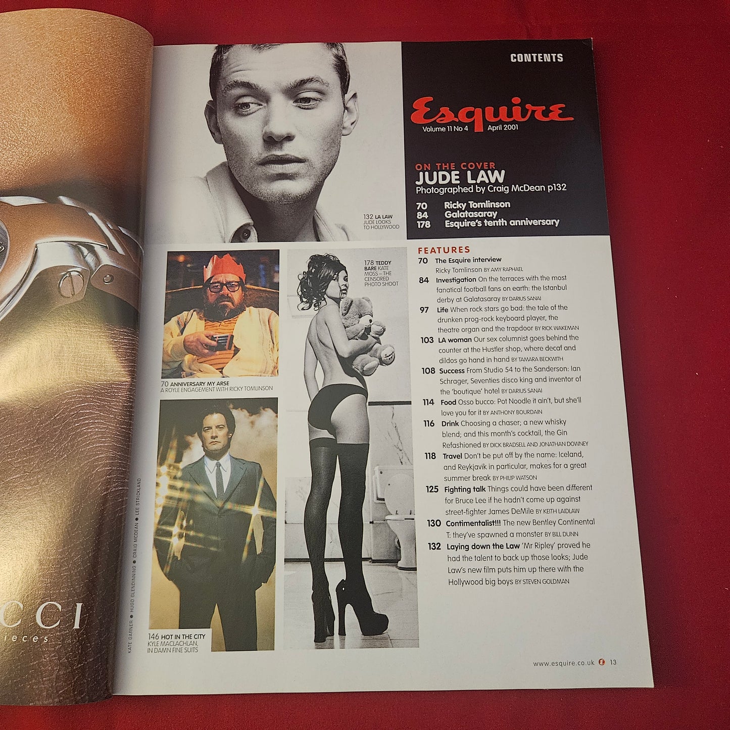 Esquire Magazine April 2001 (1238) Jude Law Tenth Anniversary