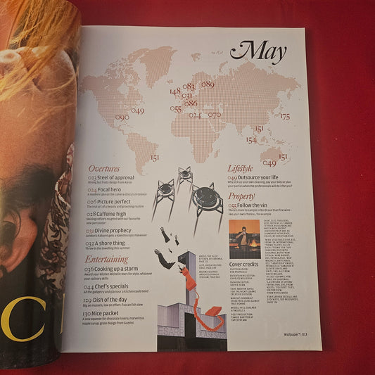 Wallpaper* Magazine May 2004 (1240) Kitchen Special Kuala Lumpur Design Interiors