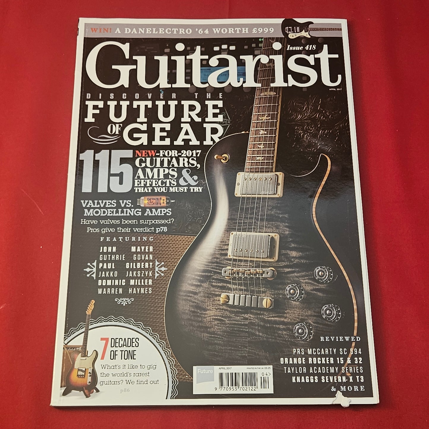 Guitarist Magazine April 2017 (1243) 418 Future of Gear John Mayer Guthrie Govan