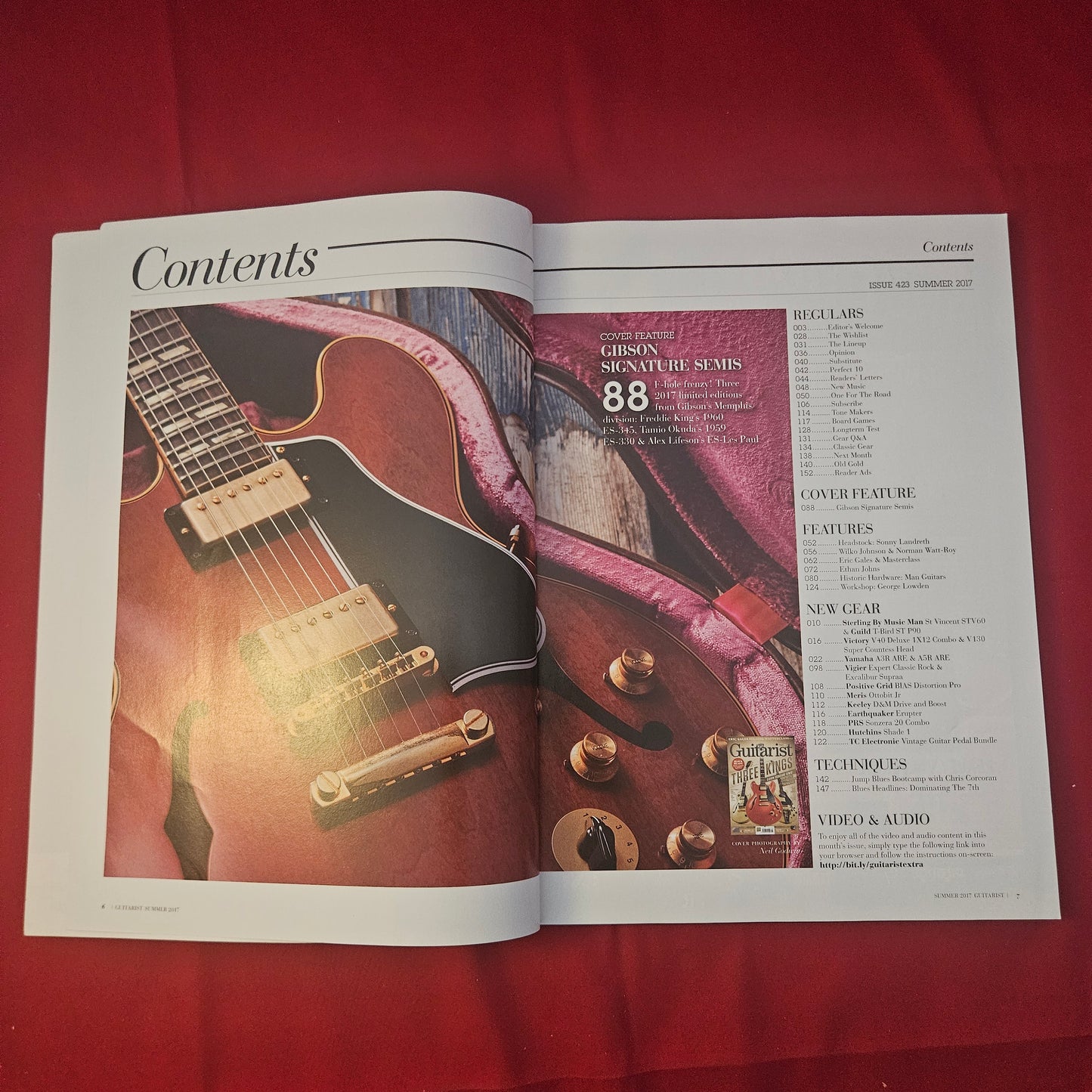 Guitarist Magazine Summer 2017 (1243) 423 Gibson Signature Semis Eric Gales
