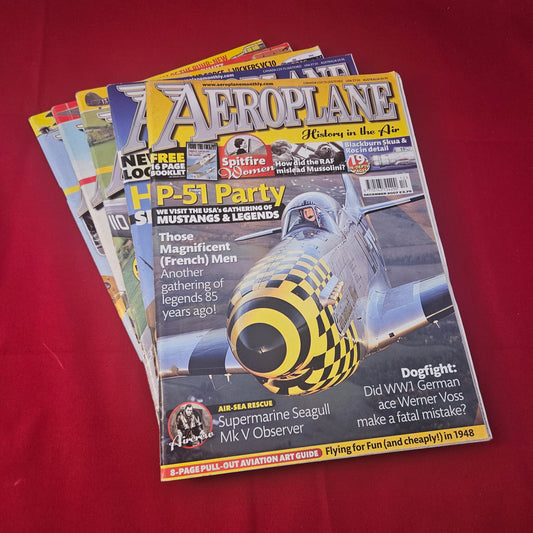 BUNDLE 5x AEROPLANE Magazines Job Lot 2007 History in the Air (BJL0128)