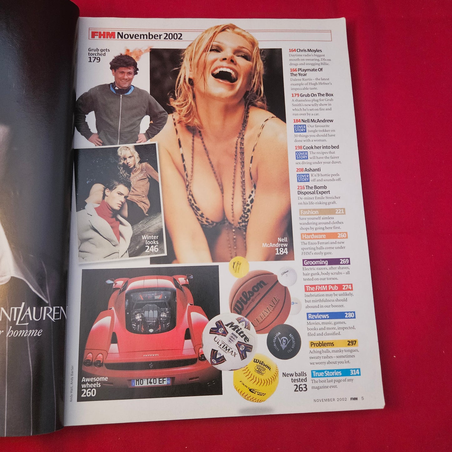 FHM Magazine November 2002 (1245) S Club 7 Rachel Stevens Hannah Spearritt