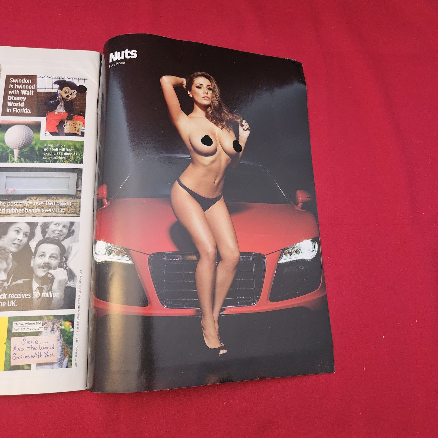 Nuts Magazine 25-31 May 2012 (1251) POSTER Lucy Pinder Rihanna Carl Froch