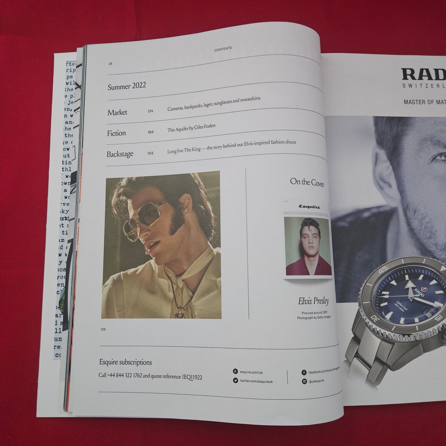 Esquire Magazine Summer 2022 (1252) Elvis Presley Mick Brown Royal Watch
