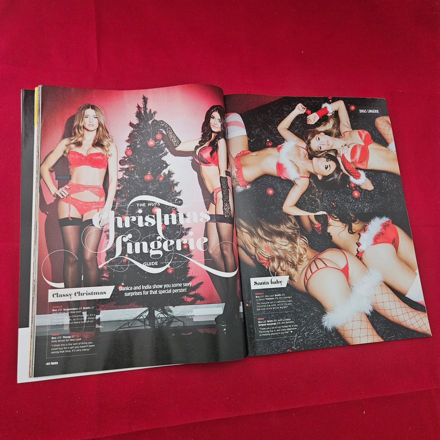Nuts Magazine 13–26 December 2013 (1253) Christmas Special Lucy Pinder Helen Flanagan