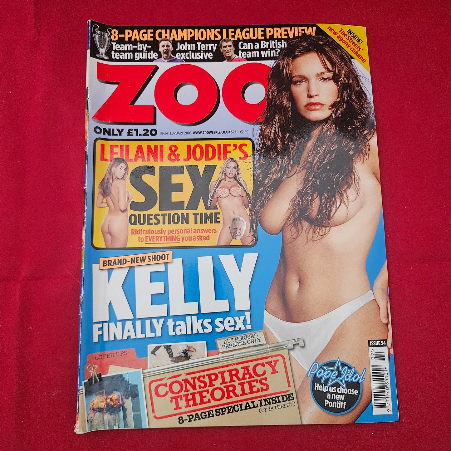 Zoo Magazine 18-24 February 2005 (1254) Kelly Brook Jodie Marsh Leilani