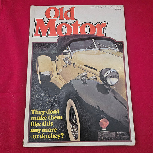 Old Motor Magazine April 1980 (1255) Vol 2 No 4 Maybach Healey Auburn Auburn