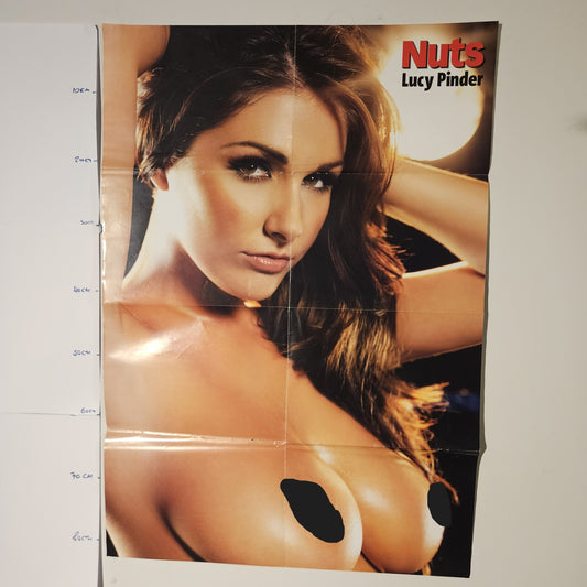 Nuts Magazine Wall Poster (1256) Lucy Pinder Gemma Atkinson Double Sided