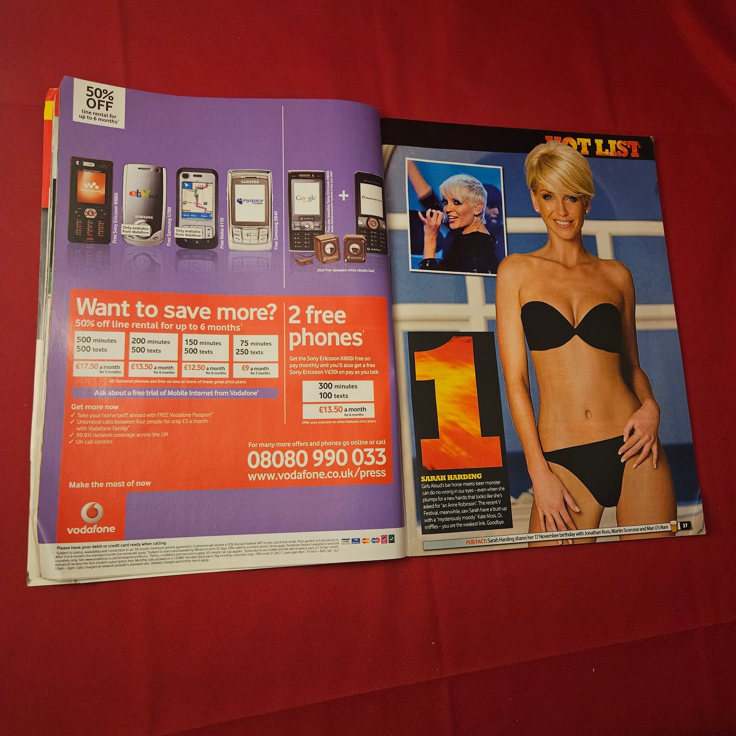 Zoo Magazine 31 August 6 September 2007 (1256) Sarah Harding Amy Alexandra