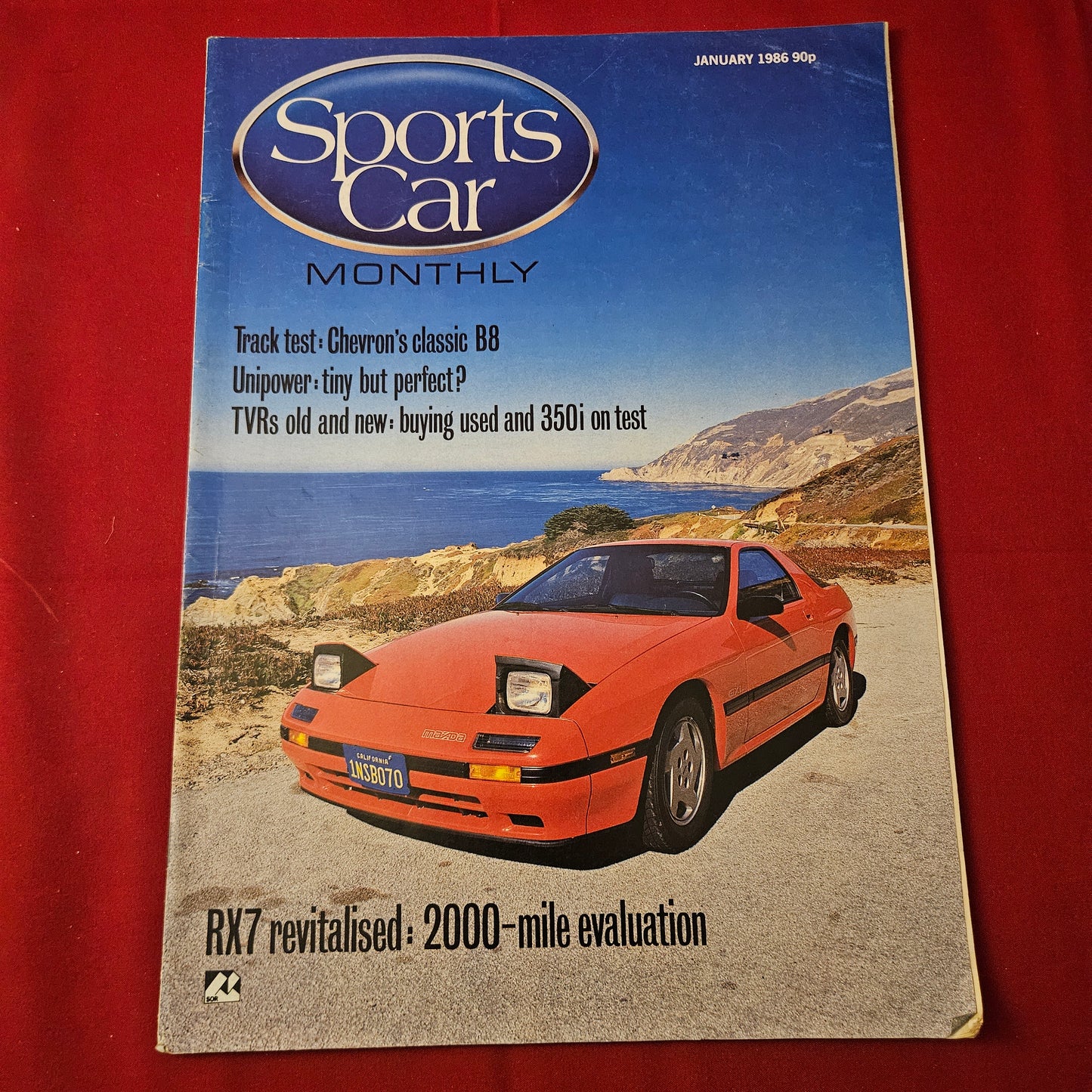 Sports Car Monthly January 1986 (1257) Mazda RX7 Evaluation TVR 350i Unipower